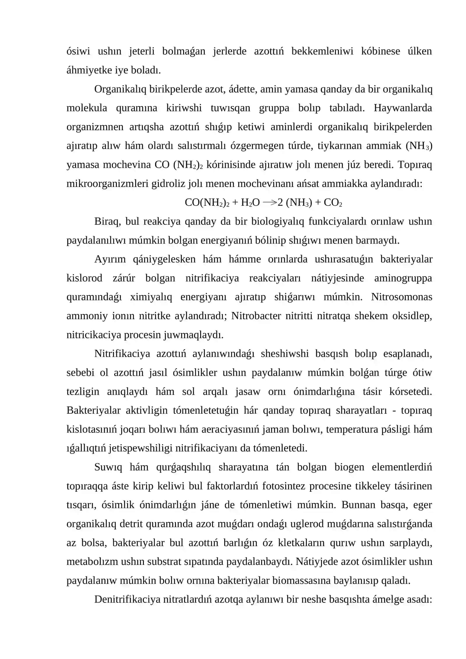 Topıraq processlerinde azot 4