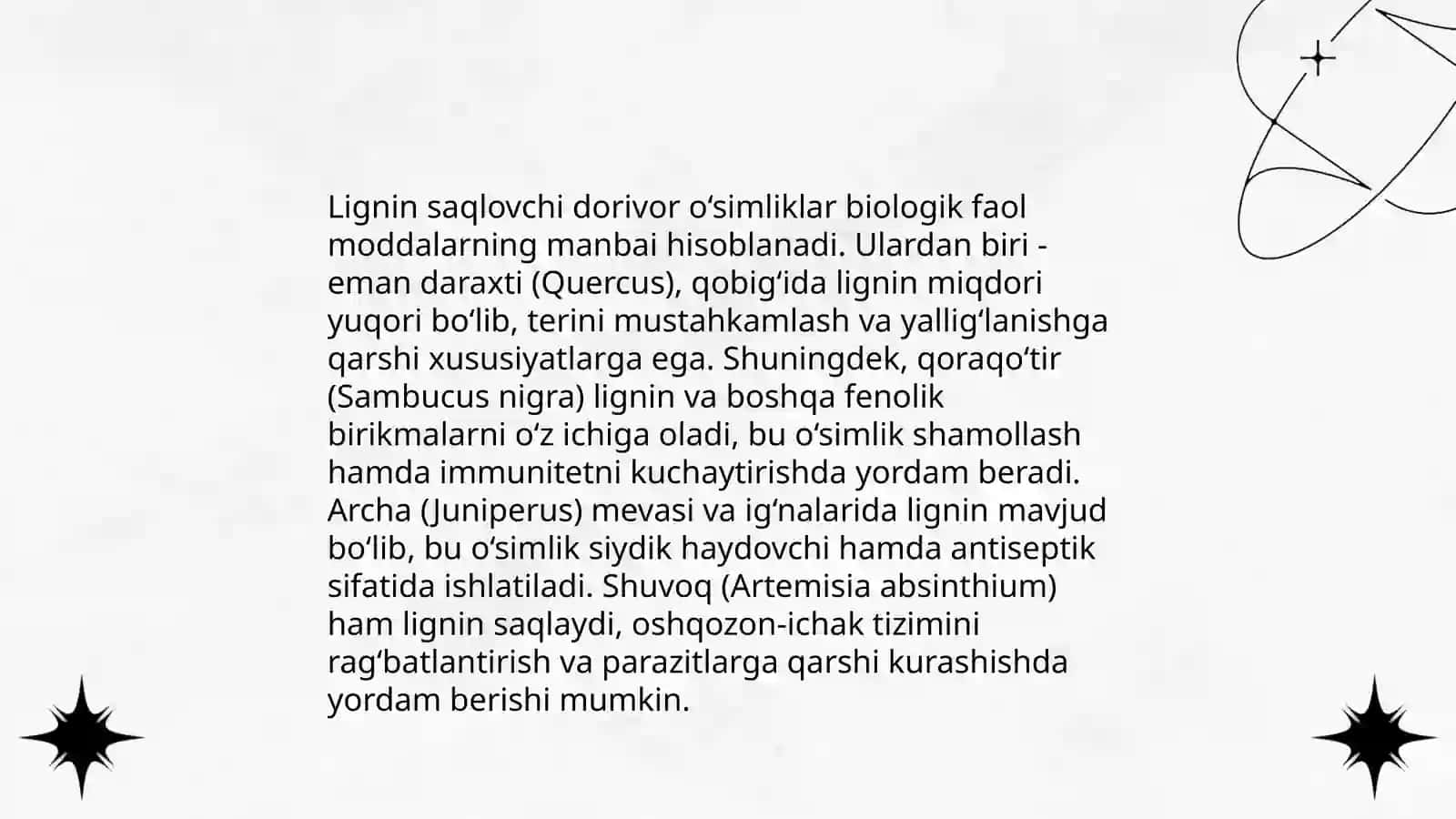 Fenol birikmalarining o'simliklarda paydo bo'lishi 4