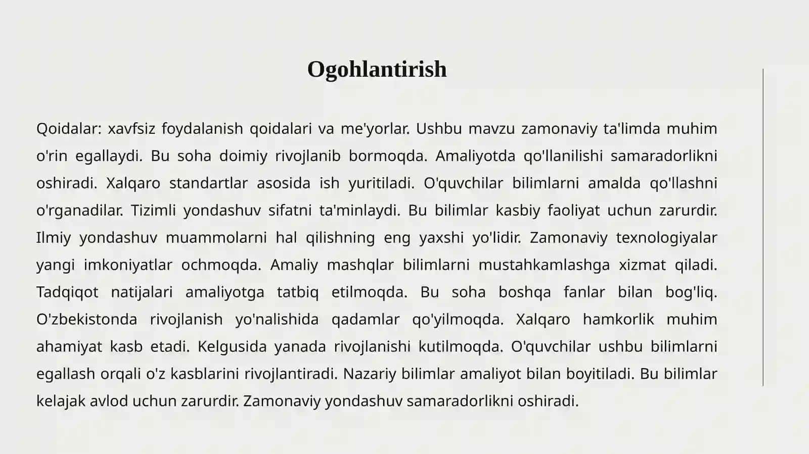 XAVFSIZ FOYDALANISH 4