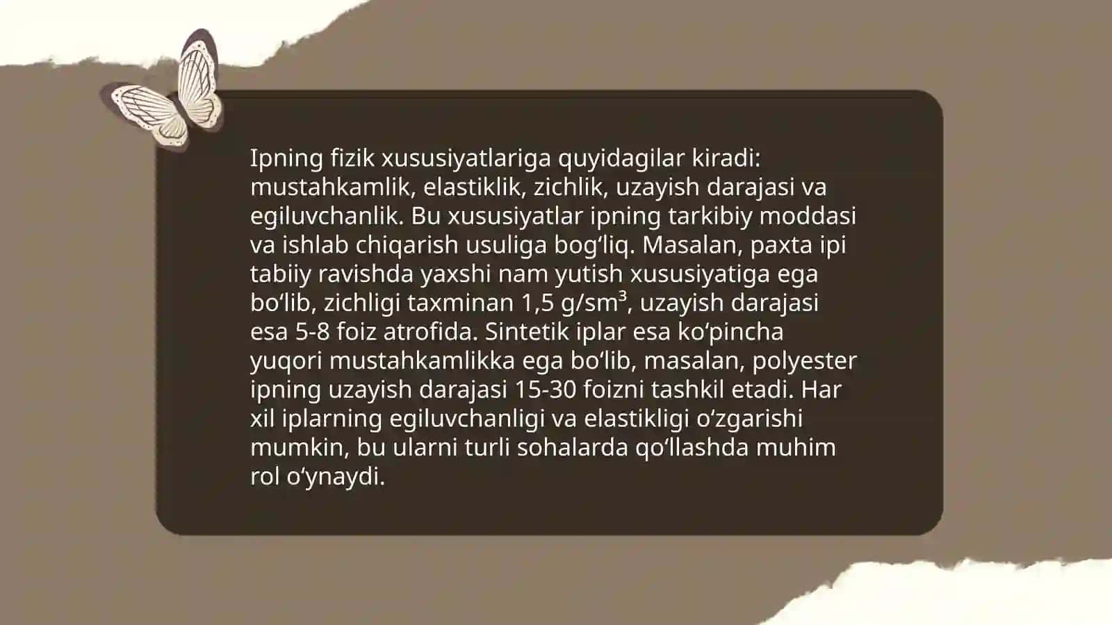 Ip tolalarining kimyoviy tarkibi 4