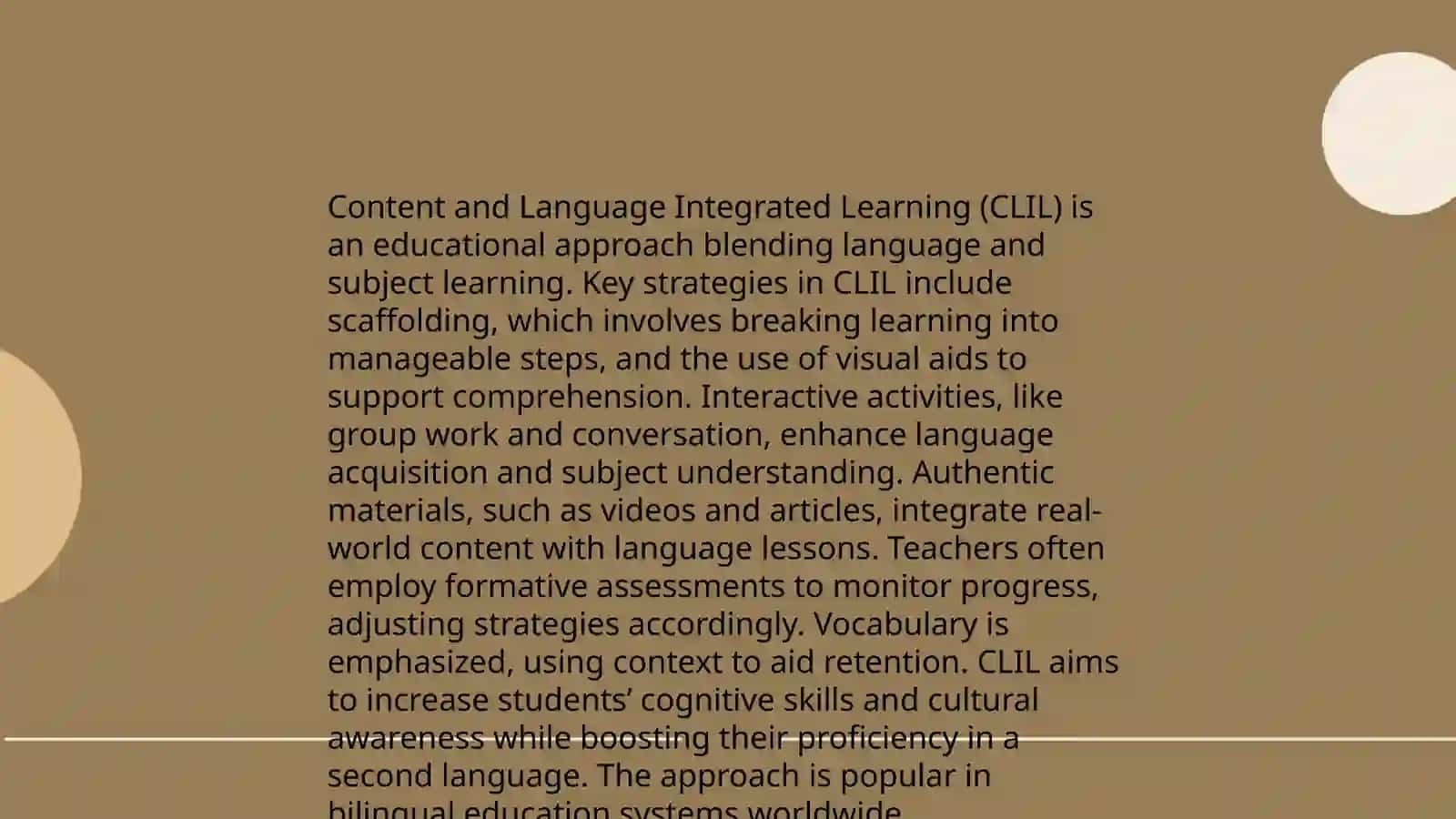 Content and Language Integrated Learning (CLIL) 4