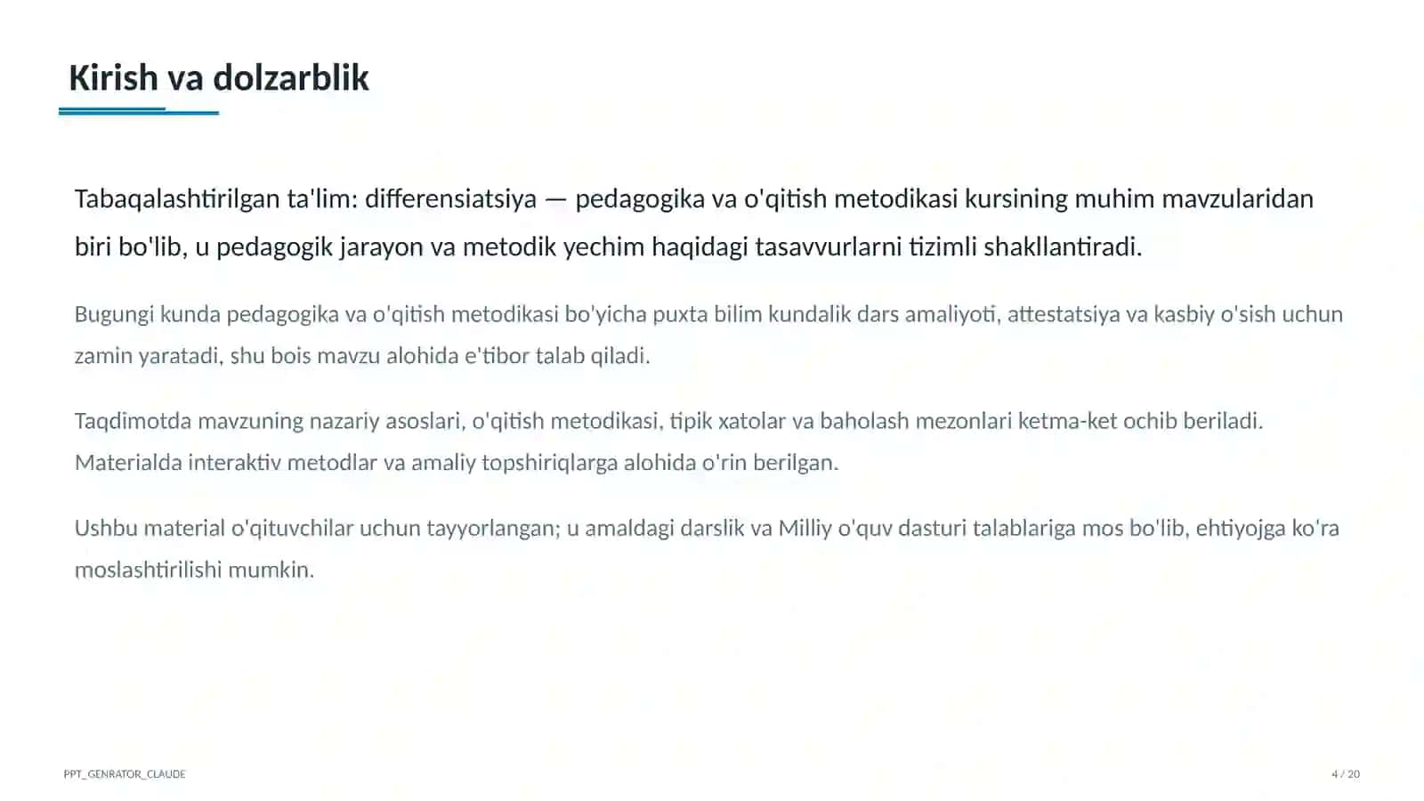 Differensiatsiya 4