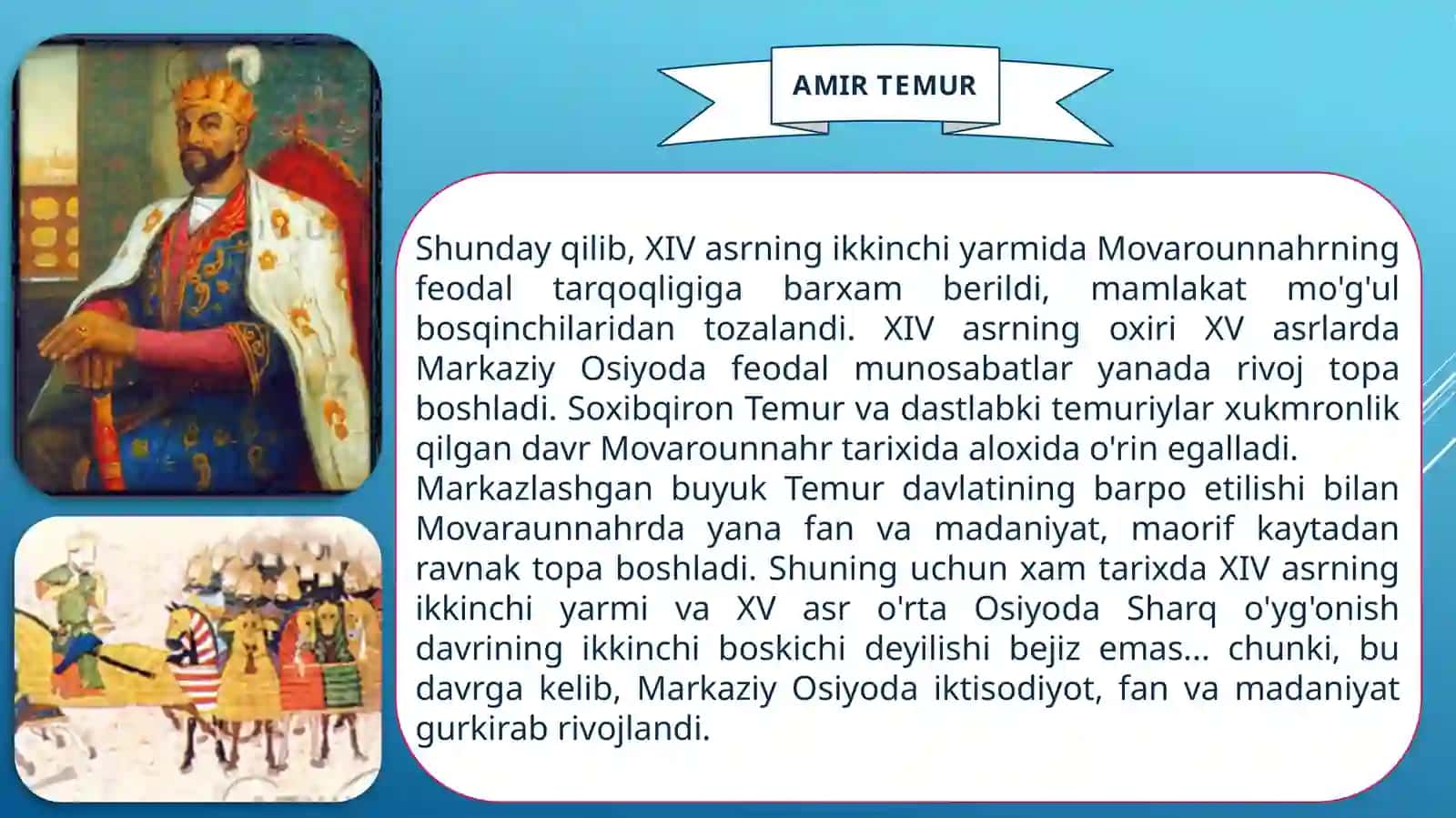 XIV ASRNING IIKINCHI YARMI VA XVI ASRGACHA MOVAROUNNAHRDA TARBIYA, MAKTAB VA PEDAGOGIK FIKRLAR RIVOJI 4