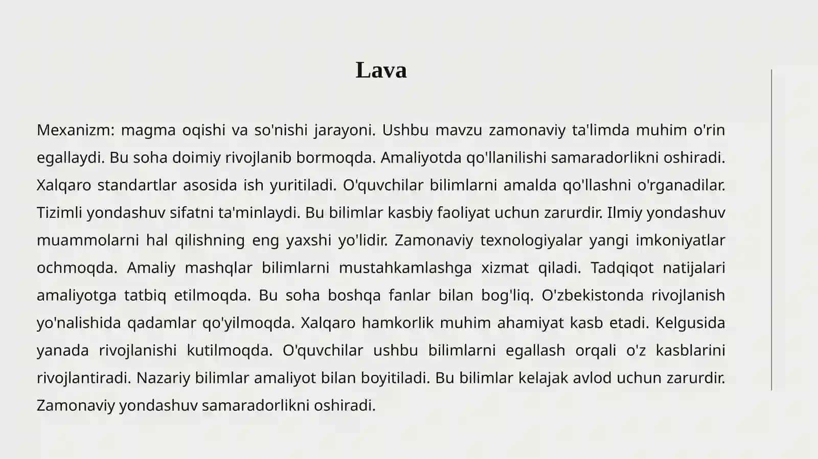 Vulkan Hosil Bo'lishi 4
