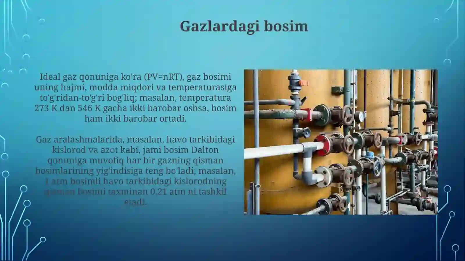 Suyuqlikvagazlar.Bosim 4