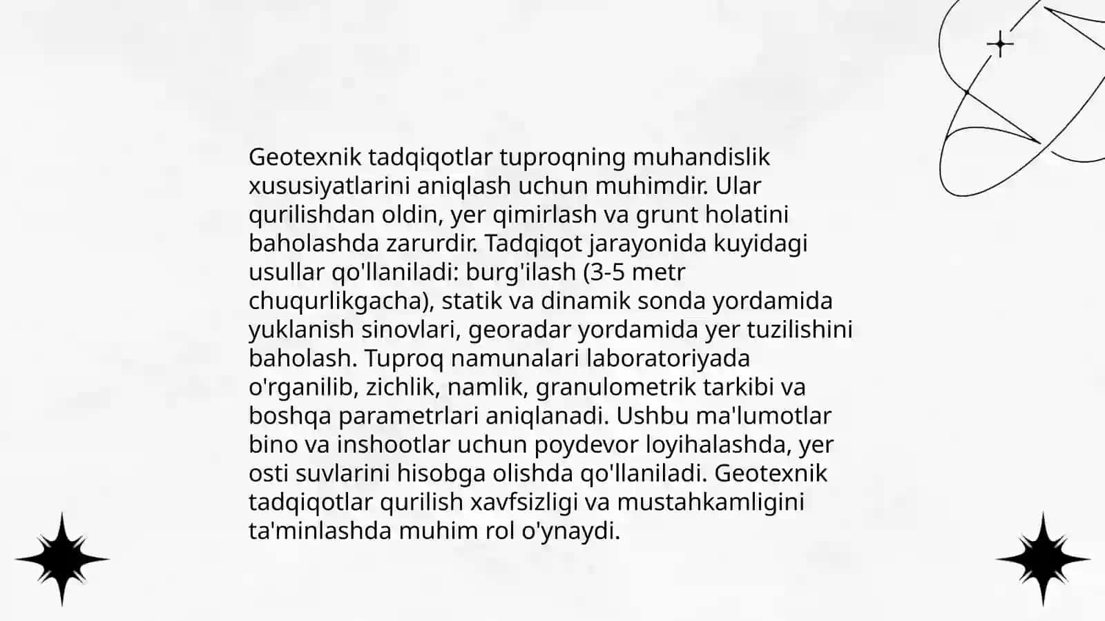 Bino va inshootlarni loyihalash bosqichlari 4