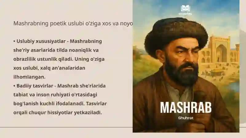 Mashrab satirik ruhidagi she’rlarning poetik xususiyatlari 4