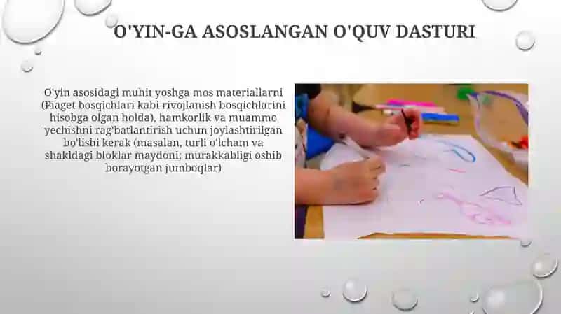 Maktabgacha taʼlim tashkilotlarida oʻyin va oʻyin muhitini tashkil etishning asosiy tamoyillari 4