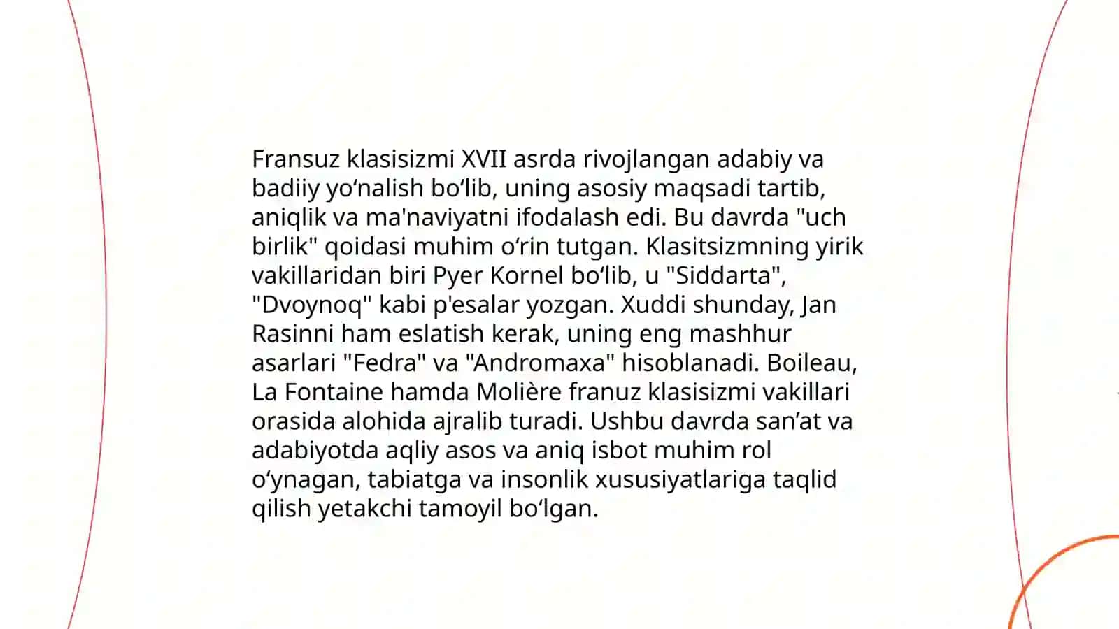 XVll- XVlll asr gʻarbiy yevropa adabiyoti 4