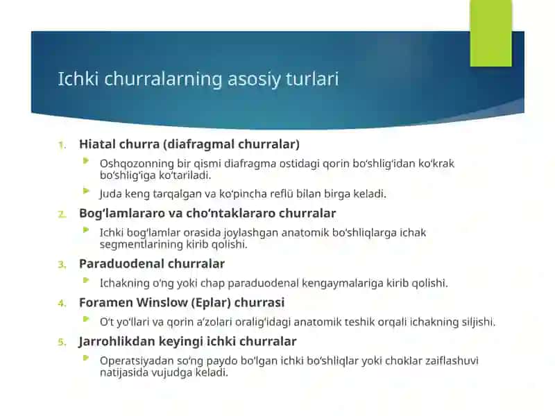 ICHKI CHURRALAR 4