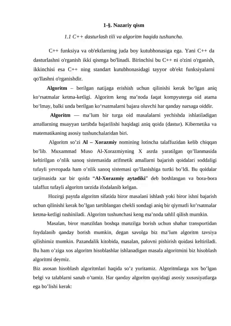 Massivlarni tashkil etish 4