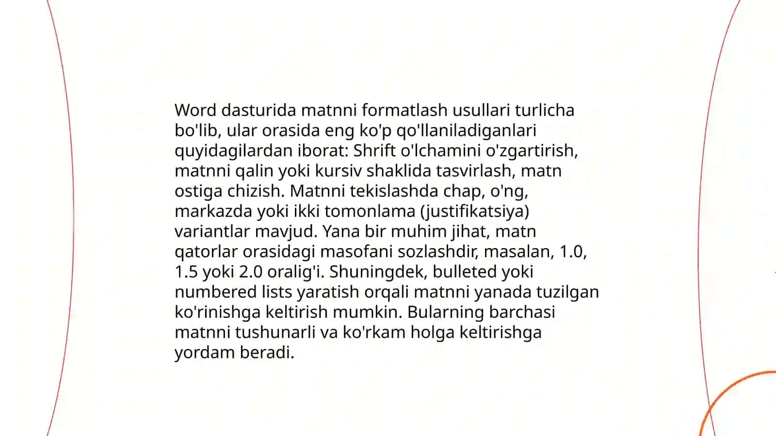 Word excel va power point dasturi 4