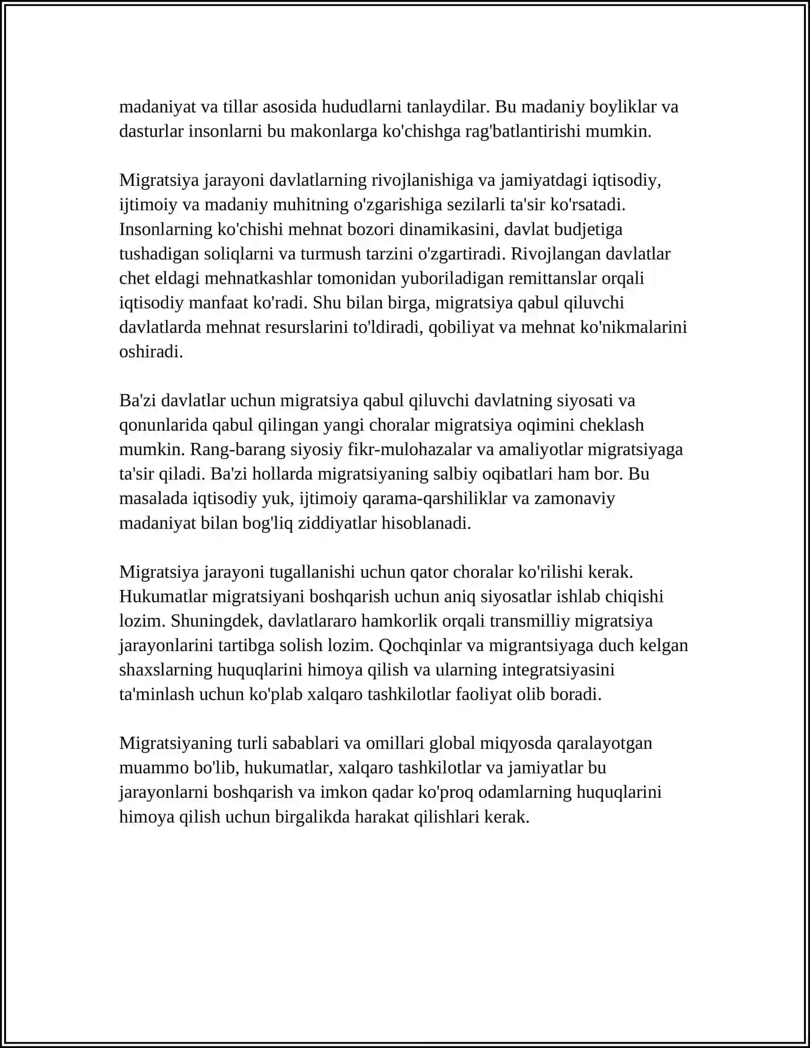 MIGRATSIYA VA QACHOQLAR MUOMMOSI 4