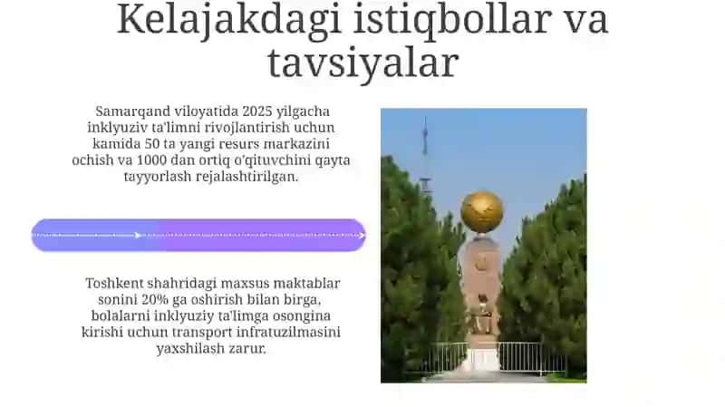 O'zbekistonda imkoniyati cheklangan bolalar uchun inklyuziv ta'lim 4