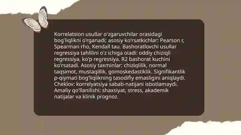 Psixologiya fanining ilmiy tadqiqot metodlari 4
