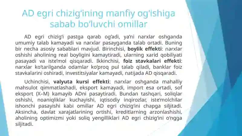 AD–AS modeli 4