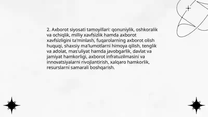 Davlatning axborot siyosati 4