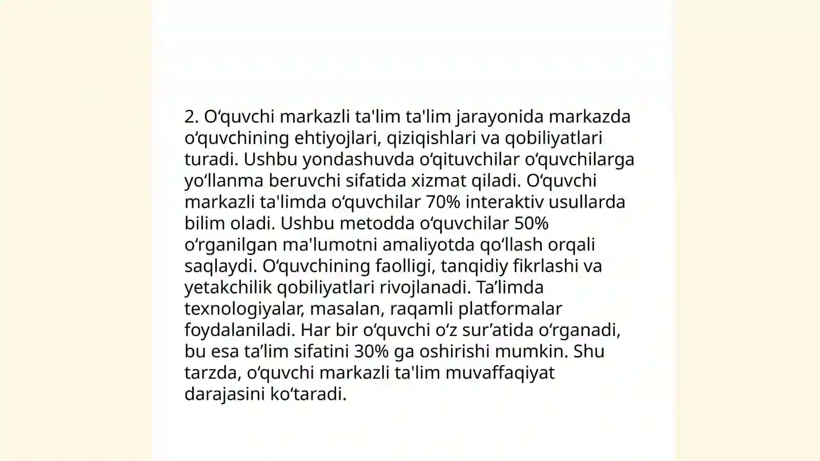 Interfaol o‘quv usullari 4