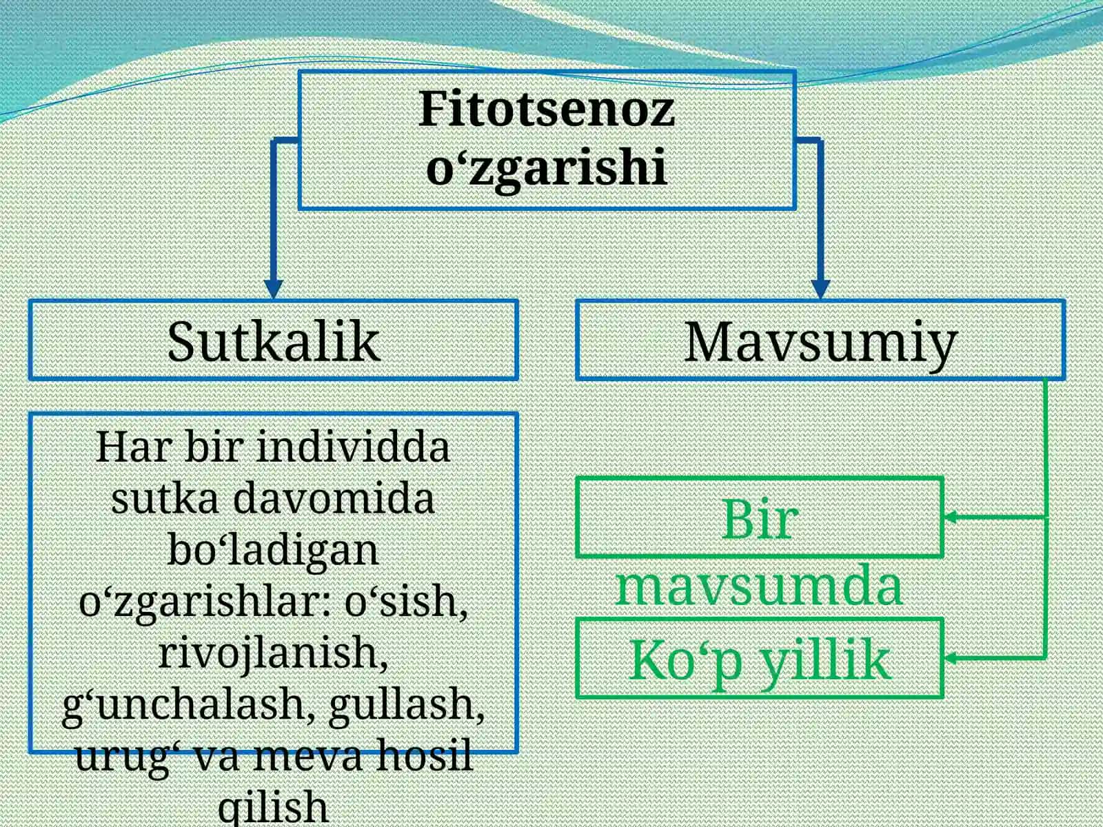 Fitotsenozlarning dinamikasi (sindinamika) 4