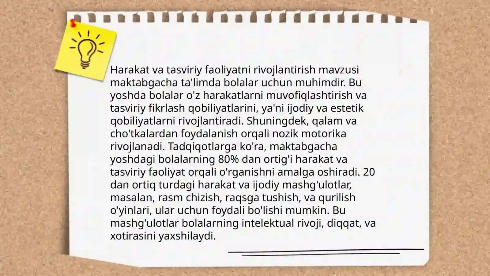 Maktabgacha yoshdagi bolalarni tasviriy qobiliyati va ijodkorligini rivojlantirish 4