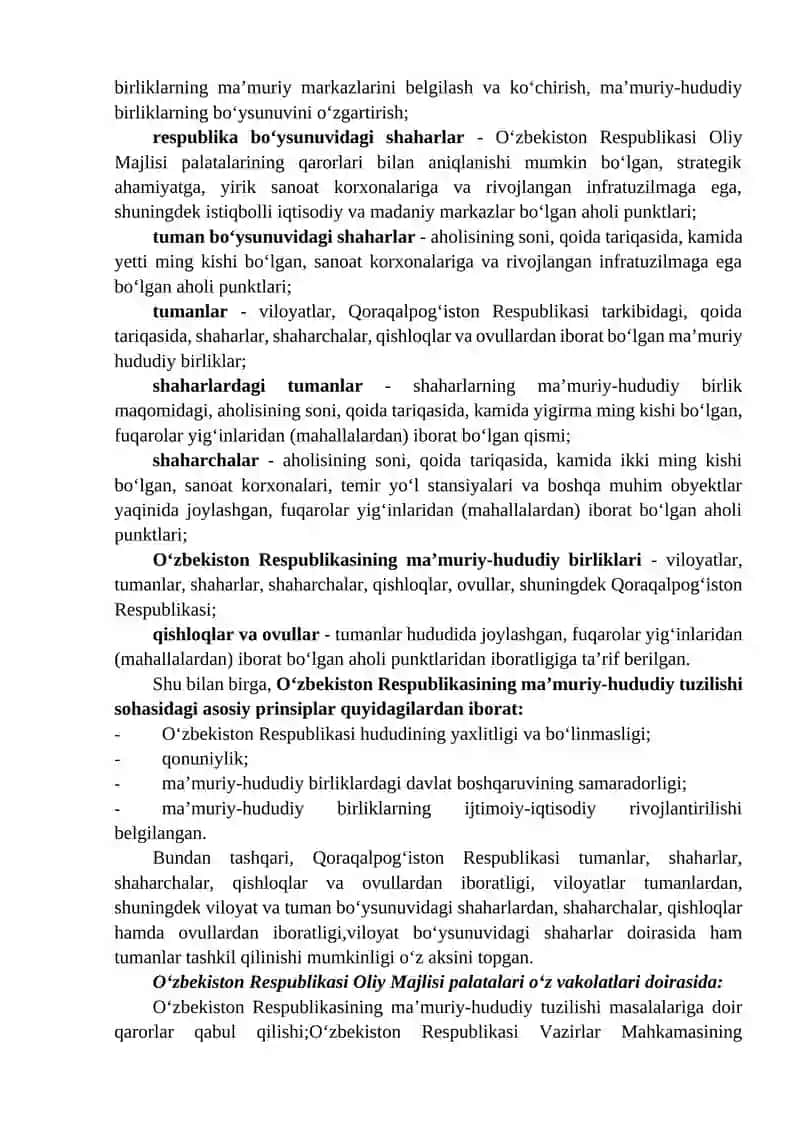 Oʻzbekistonning Maʼmuriy-Hududiy Boʻlinishi 4