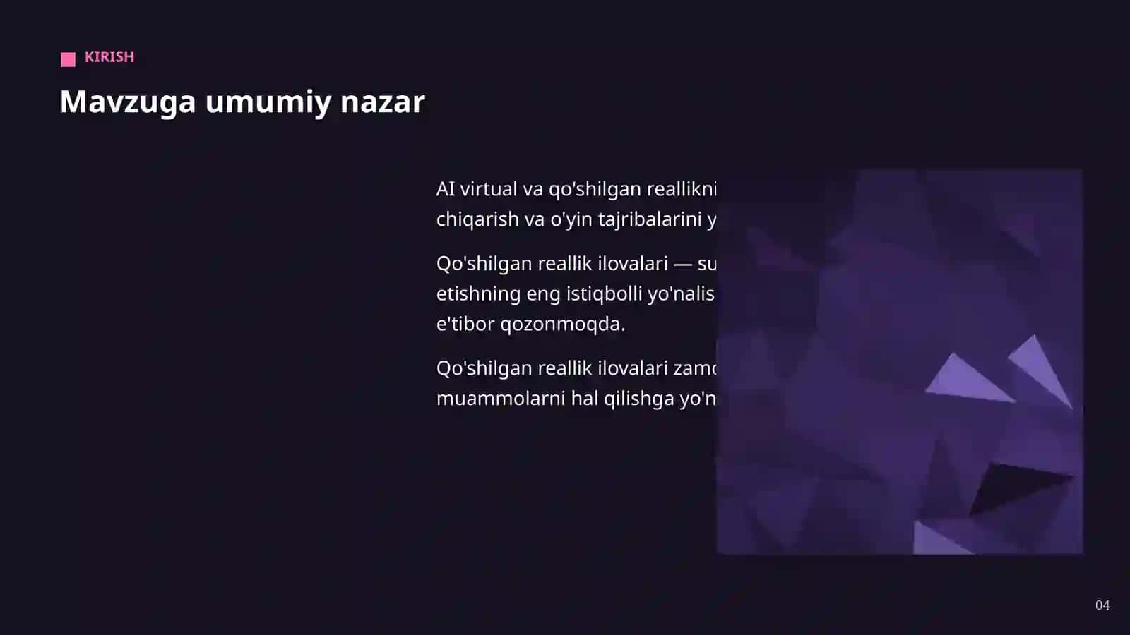 AI VA VIRTUAL REALLIK 4