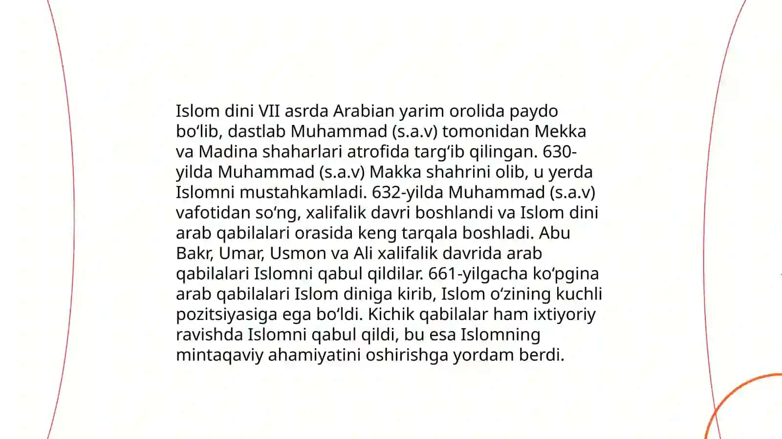 Islom dinining paydo bo lishidagi ijtimoiy-siyosiy va madaniy sharoitlar 4