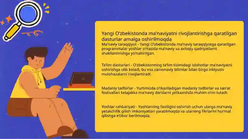 Maʼnaviy oʻzgarishlar 4