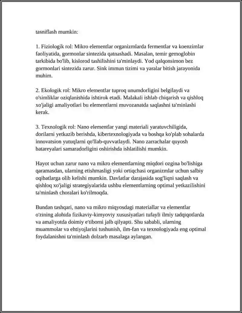 NANO VA MIKRO ELEMENTLAR 4