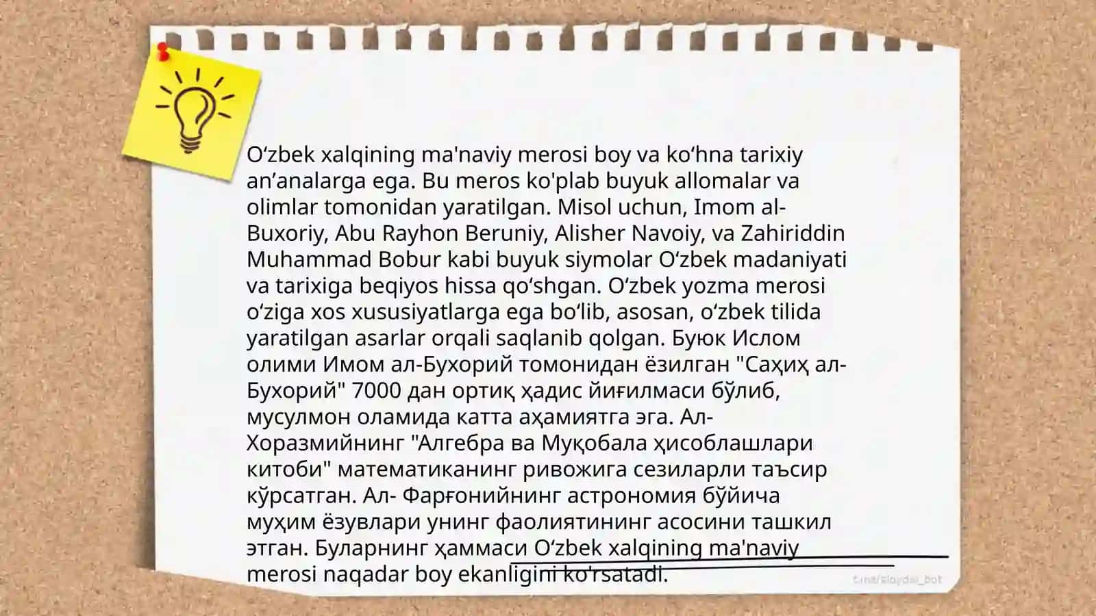 Ma'naviy tarbiyaning tarixiy-nazariy asoslari kursi 4