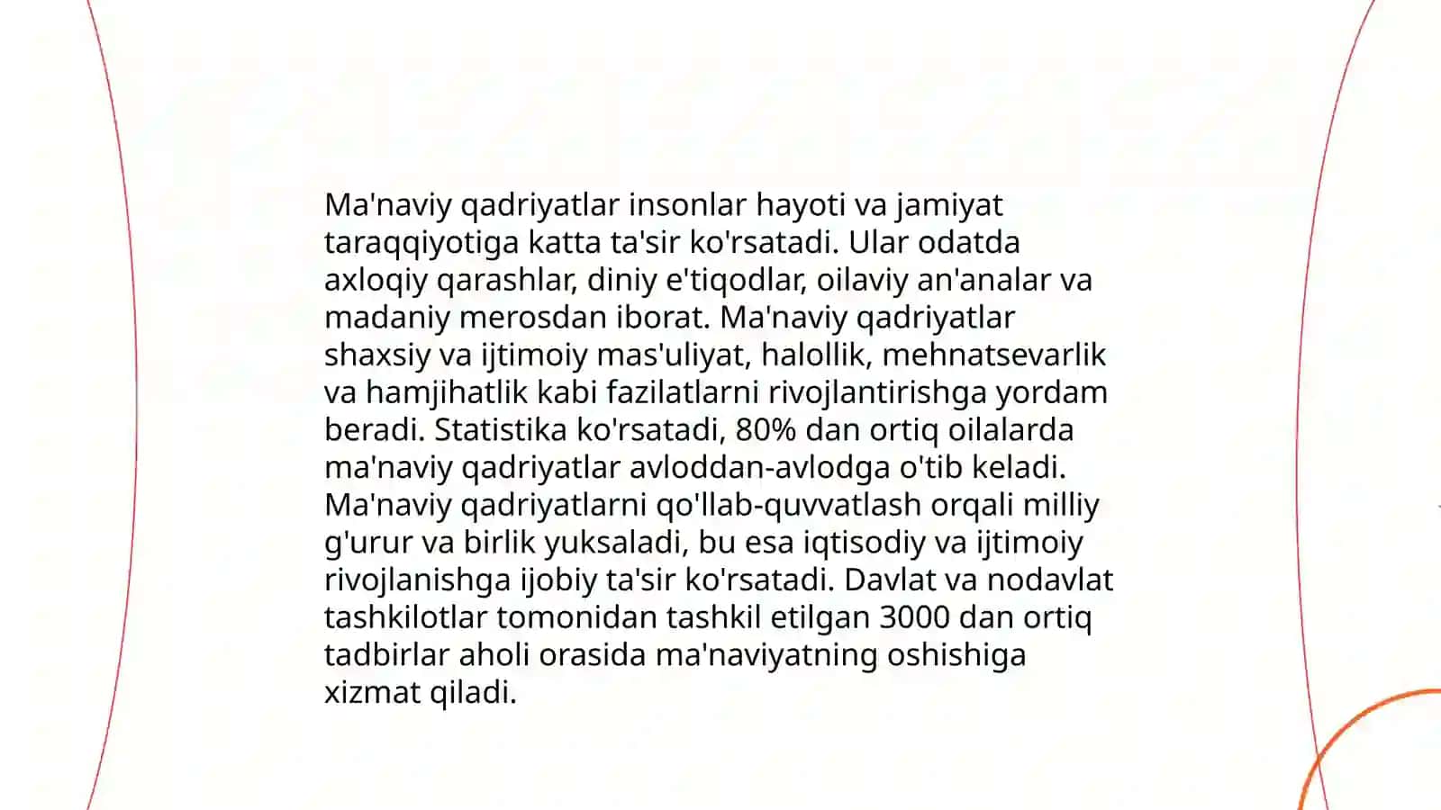 Shaxsning ma'naviy yuksalishida qadriyatlarning ahamiyati 4