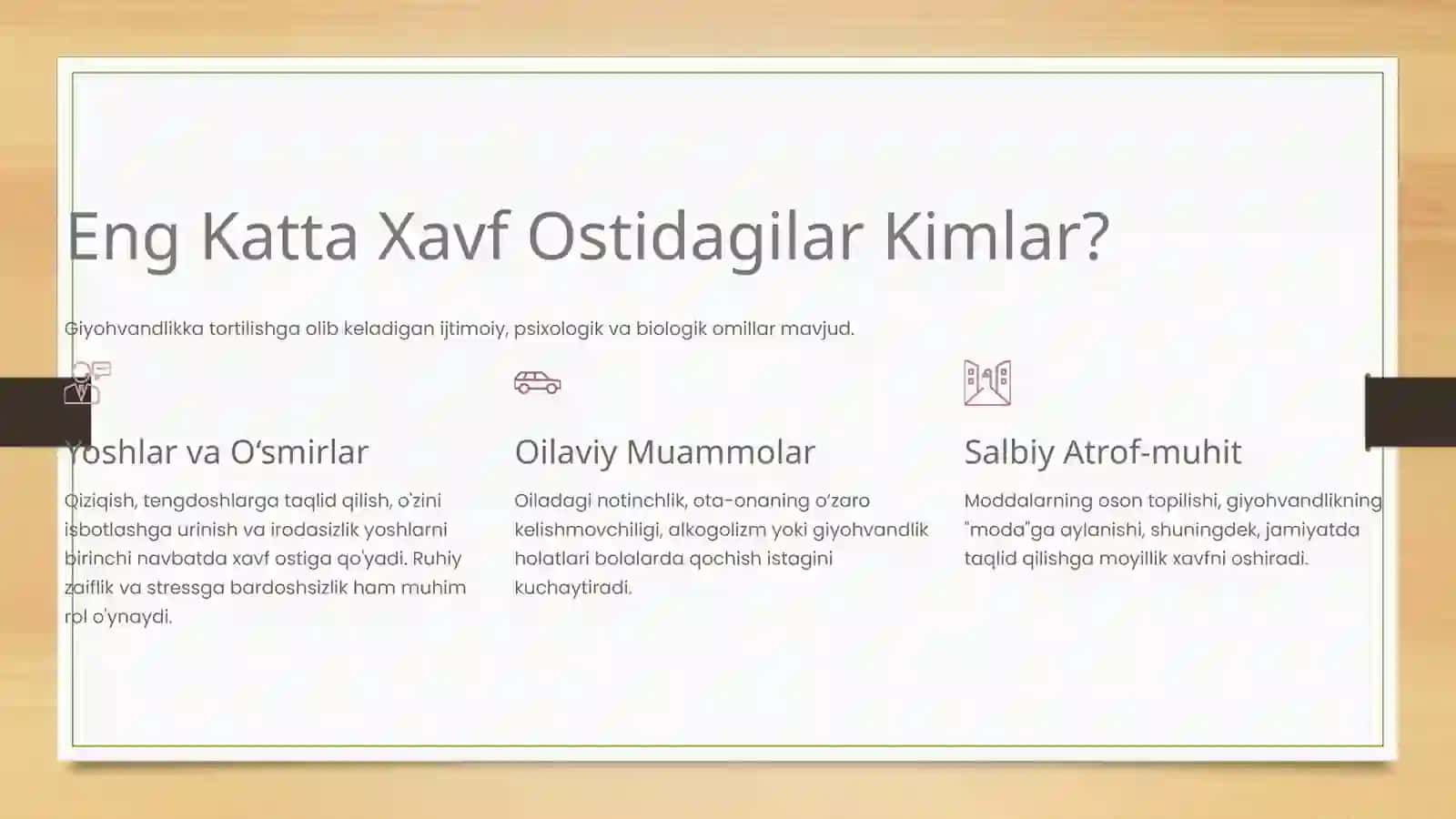 Giyohvandlikning Tushunchasi va Xususiyatlari 4