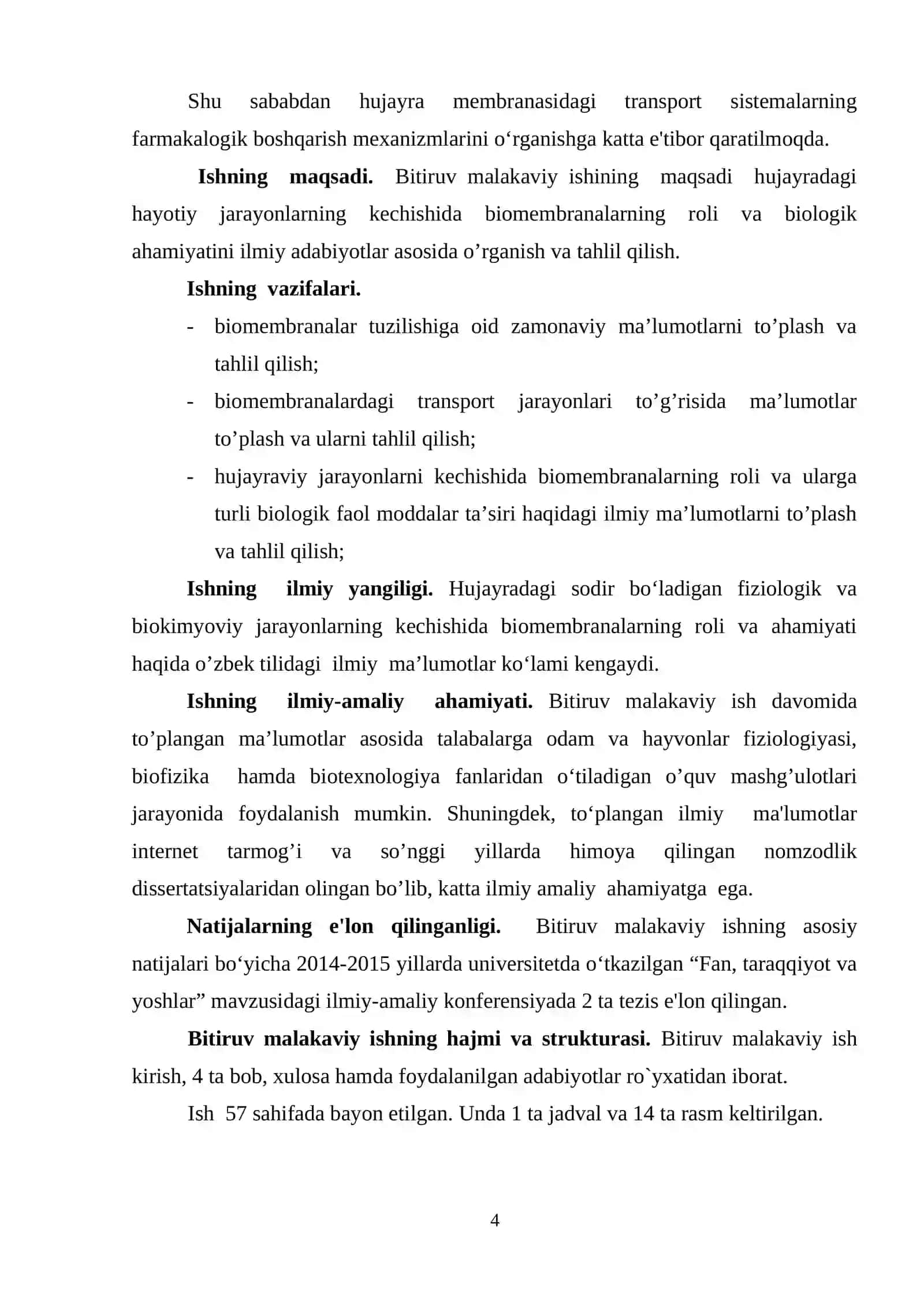 Hujayradagi hayotiy jarayonlarning kechishida biomembranalarning roli 4