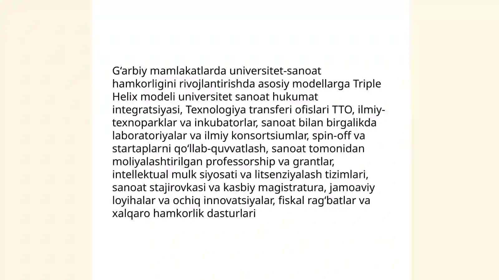 Innovatsion menejmentni rivojlantirishda xorijiy tajribalardan foydalanish 4