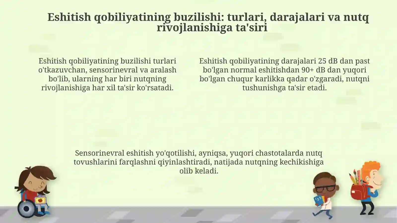 Me'yorda va eshitishida nuqsoni boʻlgan holatlarda nutqiy faoliyatining rivojlanishi 4