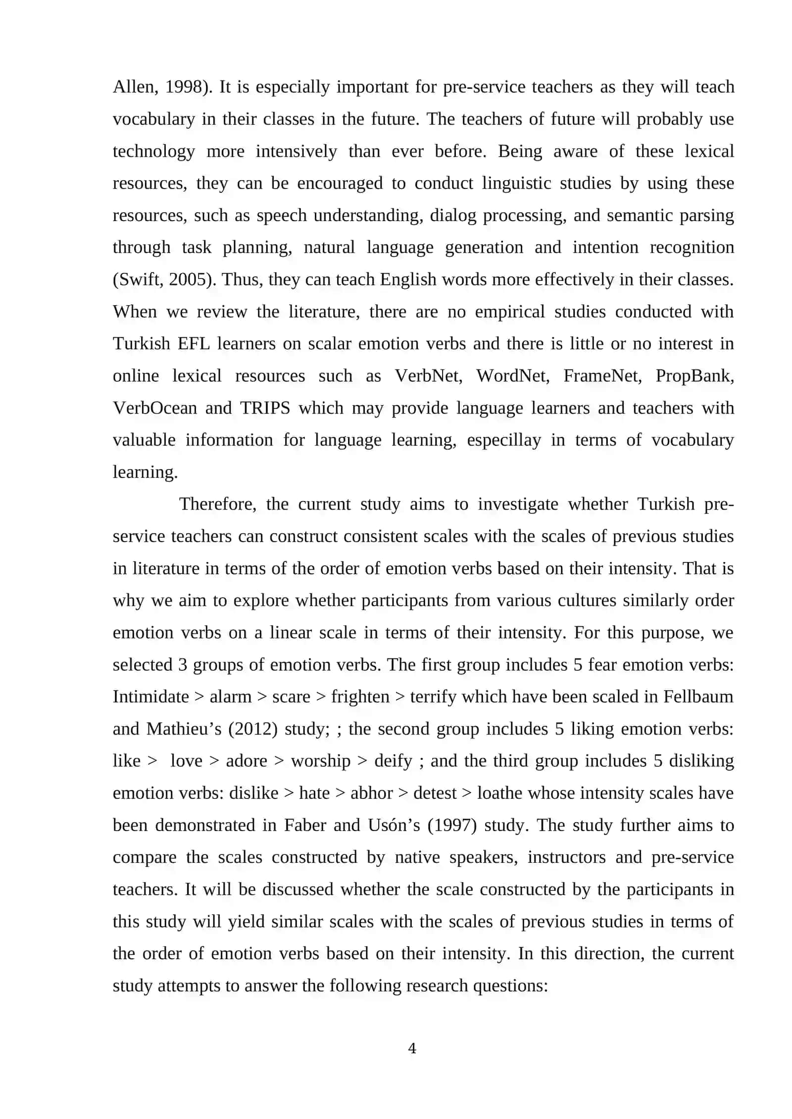 EMOTIONAL COMPONENT IN THE STRUCTURE OF ENGLISH EMOTIVE ADJECTIVES 4