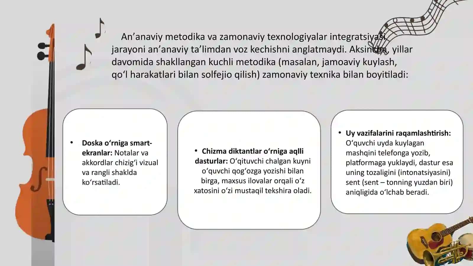 Musiqa nazariyasi va solfedjoni oʻqitishda qoʻllaniladigan zamonaviy dasturlar va platformalar 4