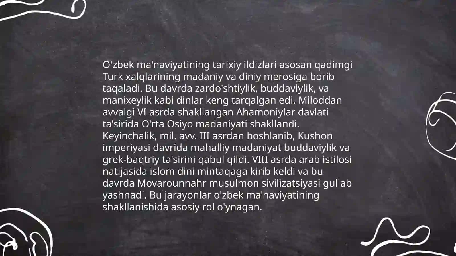 Taraqiyotning o'zbek modelida ma'naviyatning o'rni 4