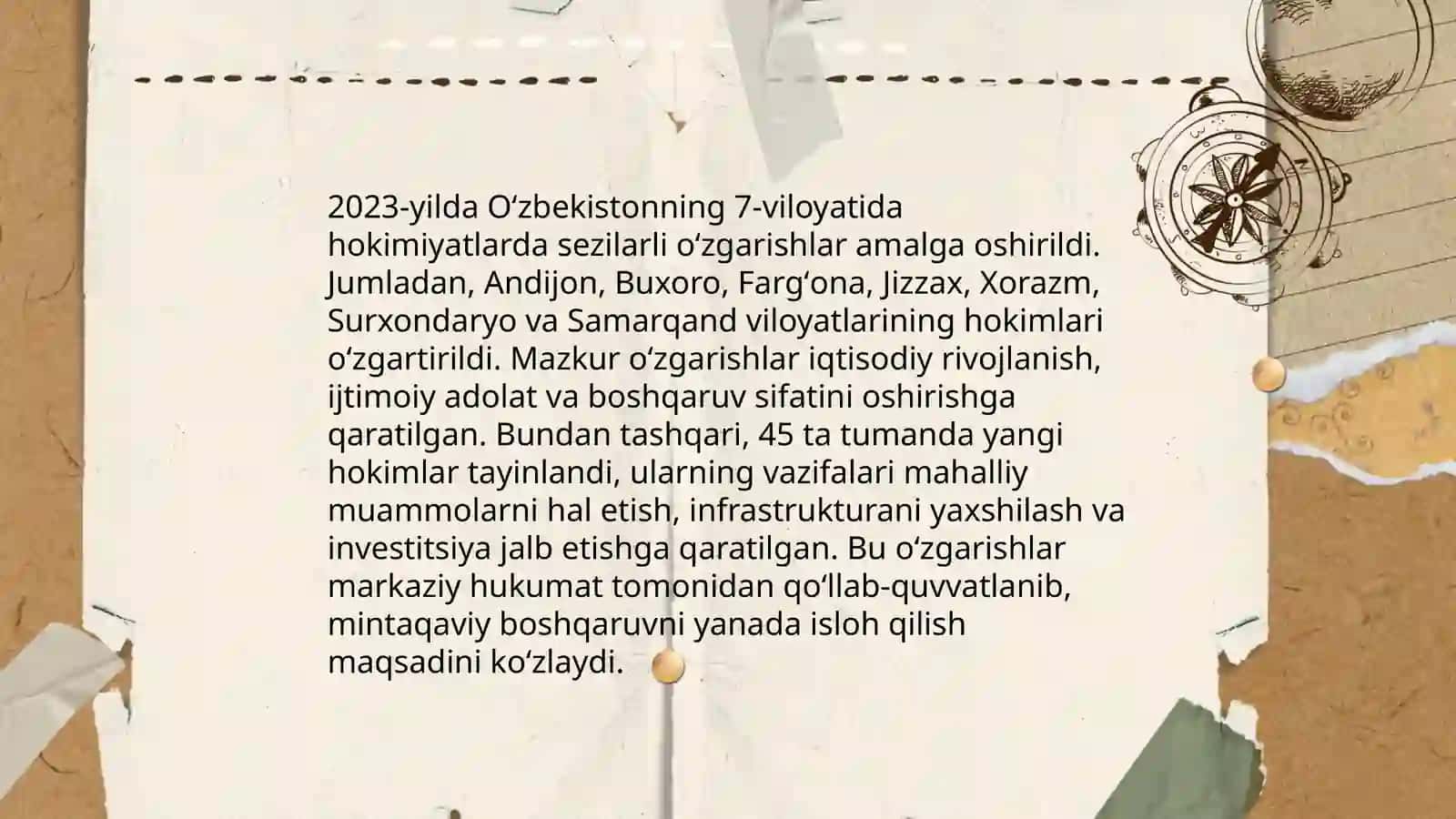 Qayta qurish yillarida Oʻzbekistondagi ijtimoiy-siyosiy vaziyat 4