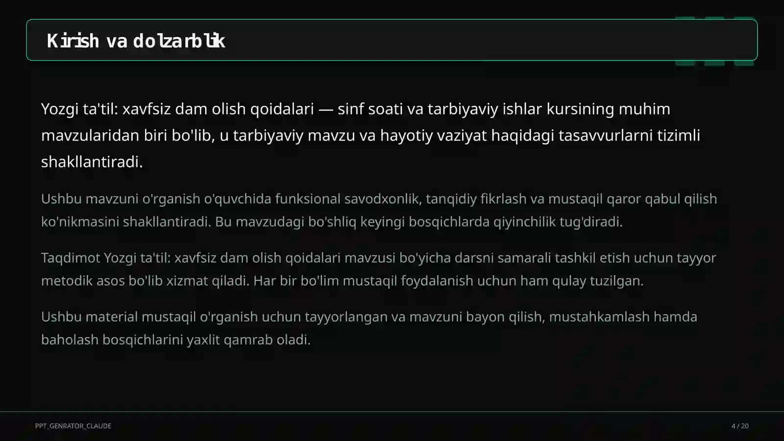 Yozgi ta'til: xavfsiz dam olish qoidalari 4
