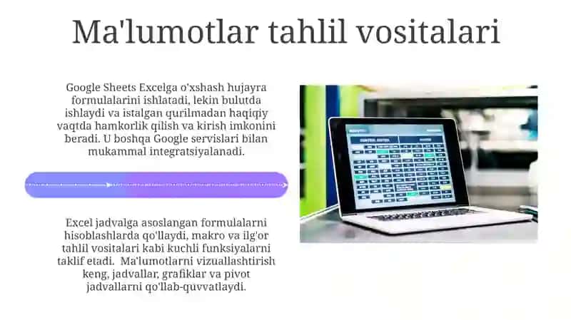 Elektron jadval bilan ishlashning eng yaxshi amaliyotlari 4