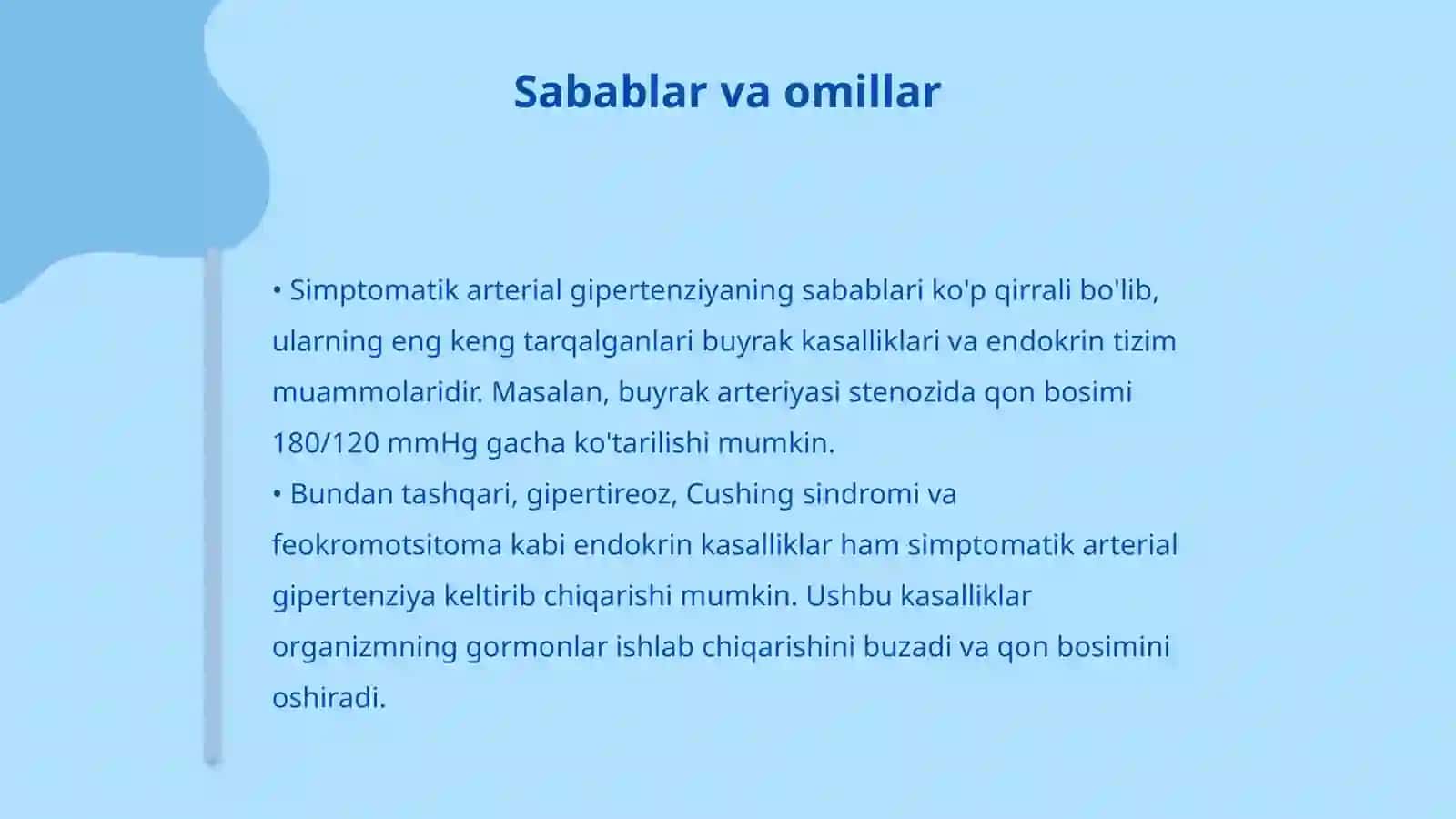 Simptomatik arterial gipertenziyalar 4