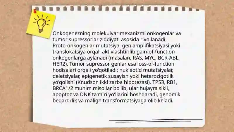 Kasalliklarning Molekulyar Mexanizmi 4