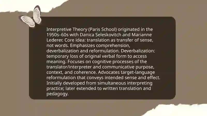 Schools of translation studies 4