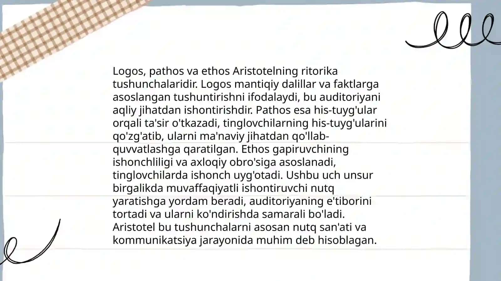Arastuning ritorika haqidagi ta'limoti 4