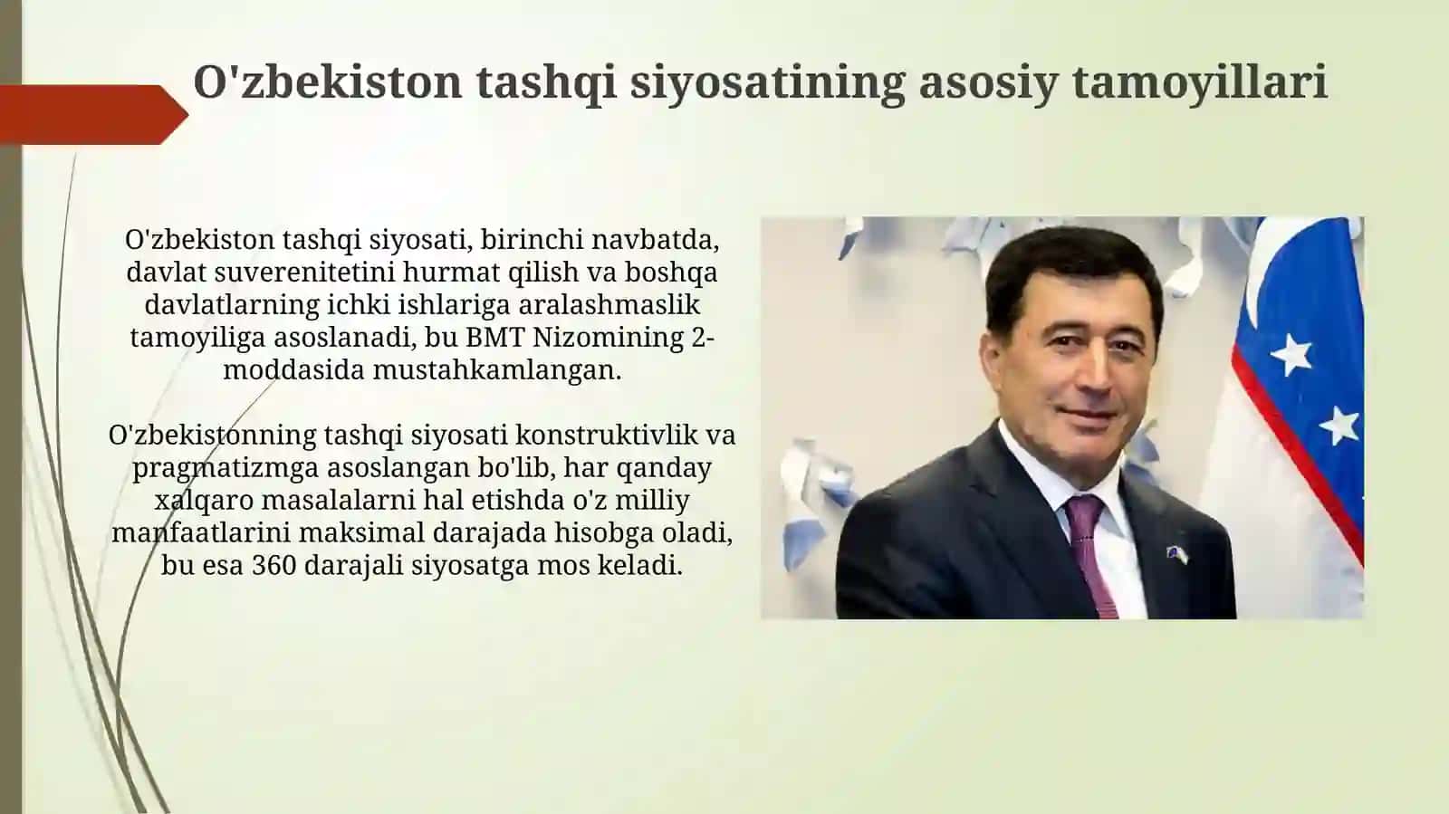 O‘zbekistonning Markaziy Osiyoda tinchlik va barqarorlikni ta’minlashdagio‘rni 4