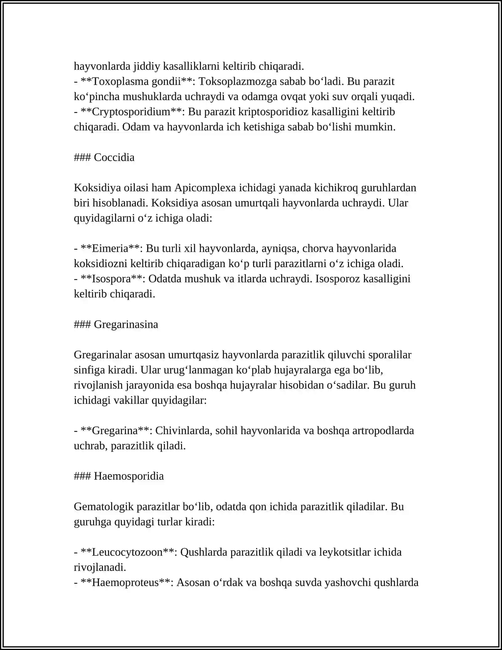 SPORALILAR SINFI 4