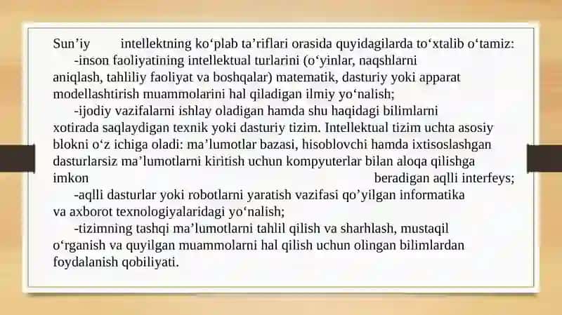 Neyrotexnologiyalar va sun'i intelekt 4