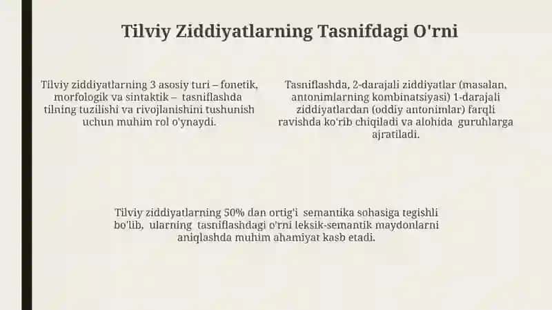 Til Tasnifining Turlari 4