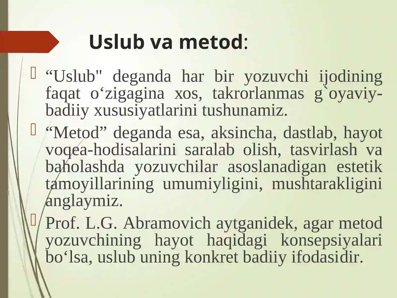 IJODIY METOD, YOʻNALISH VA OQIMLAR 4